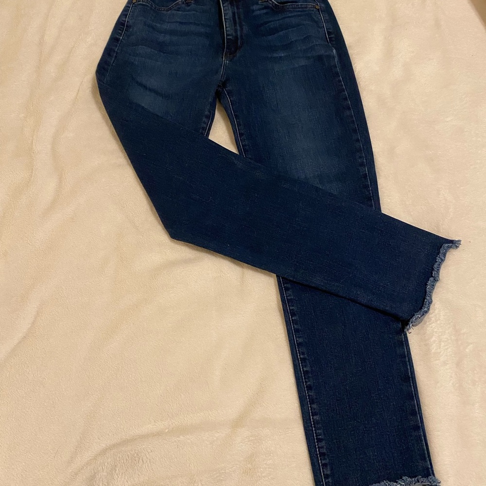 Just Black midrise dark jeans